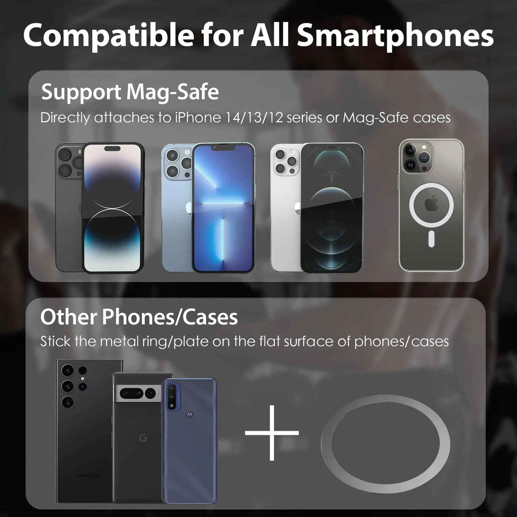 No-Tripod Magnetic Phone Mount - HoldTheGear