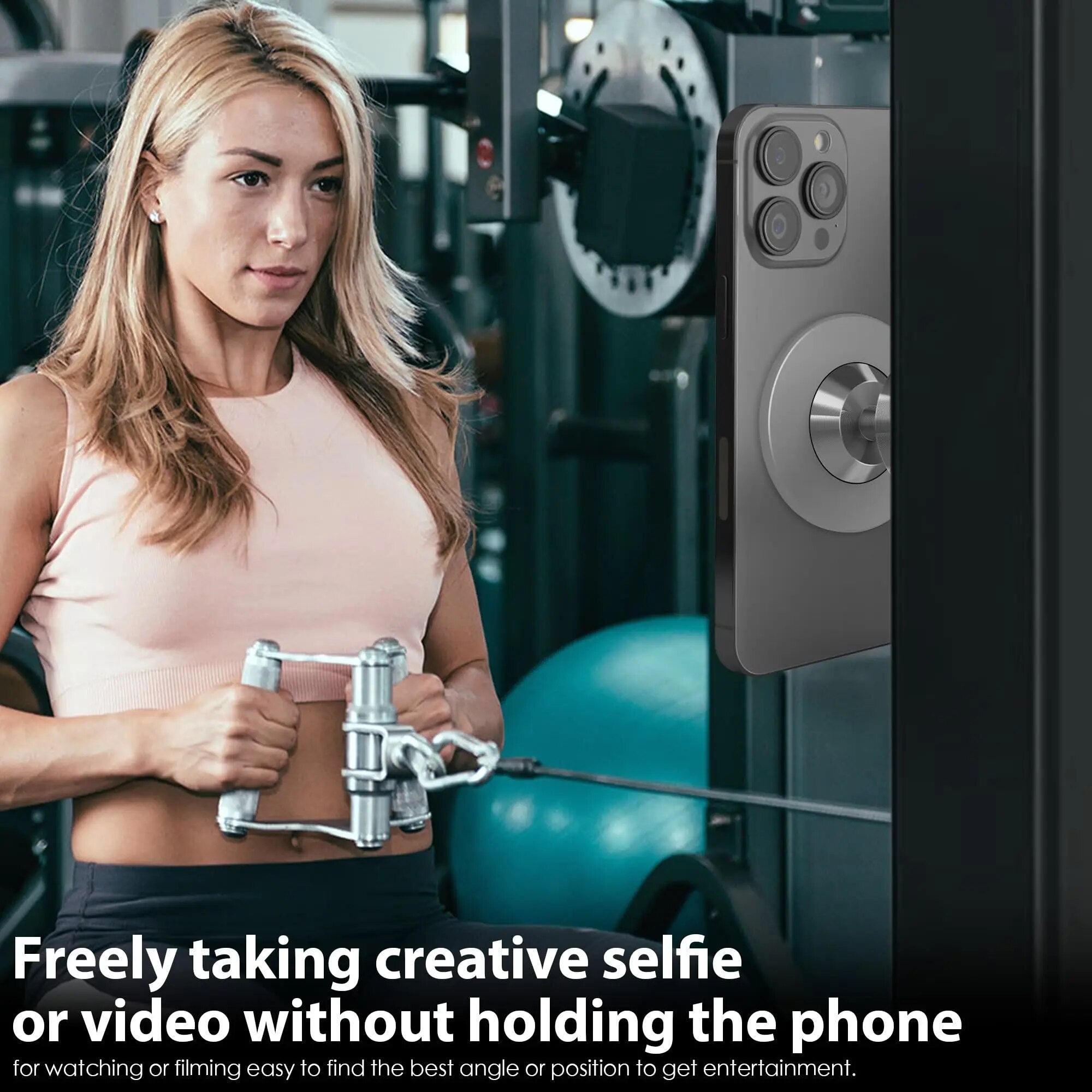 No-Tripod Magnetic Phone Mount