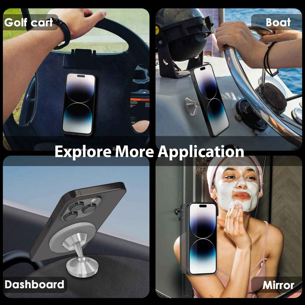 No-Tripod Magnetic Phone Mount - HoldTheGear