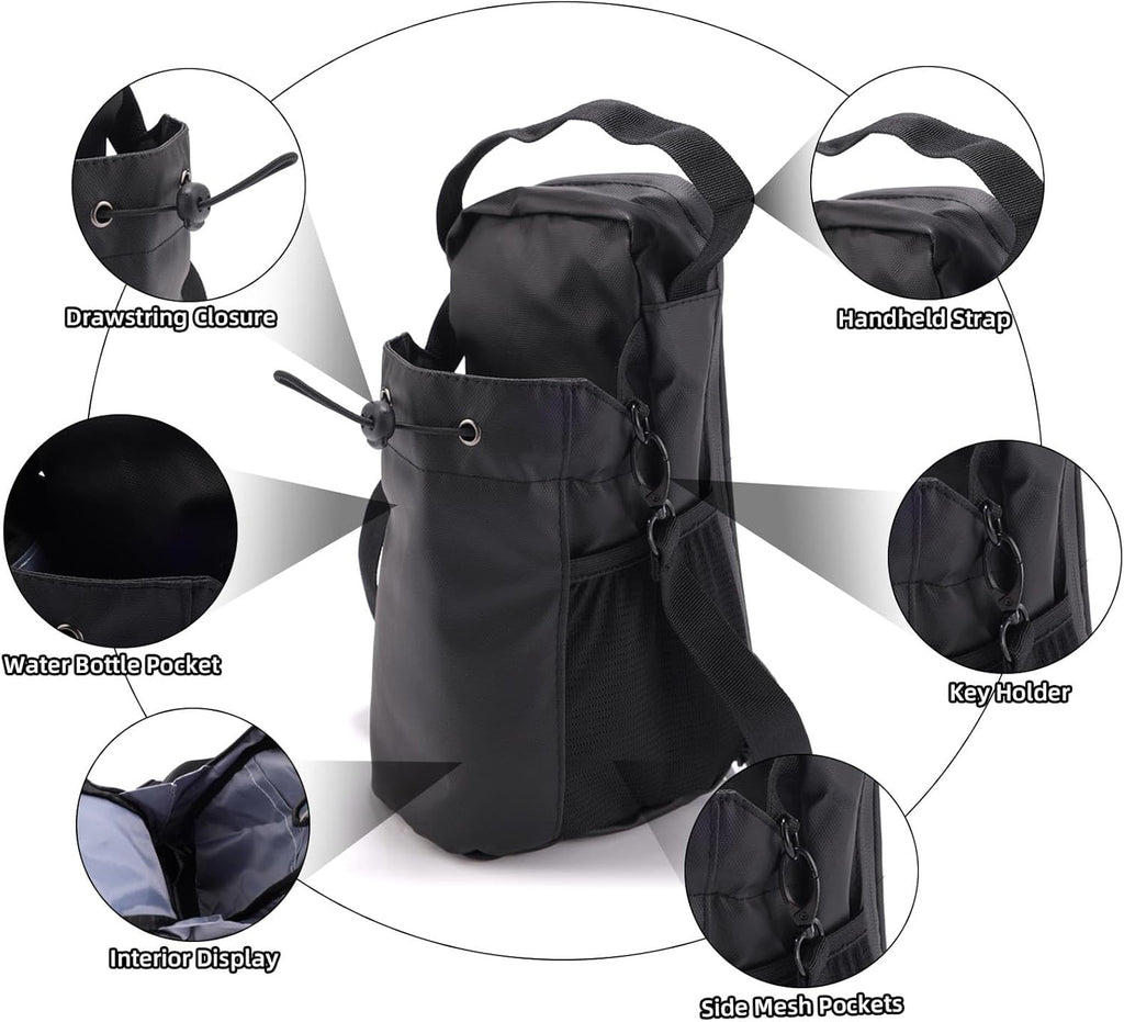 HoldTheGear - Magnetic Off-The-Floor Gym Bag