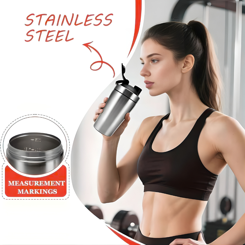 Stainless Steel Protein Shaker