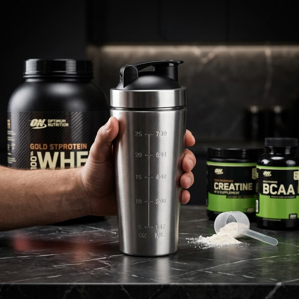 Stainless Steel Protein Shaker